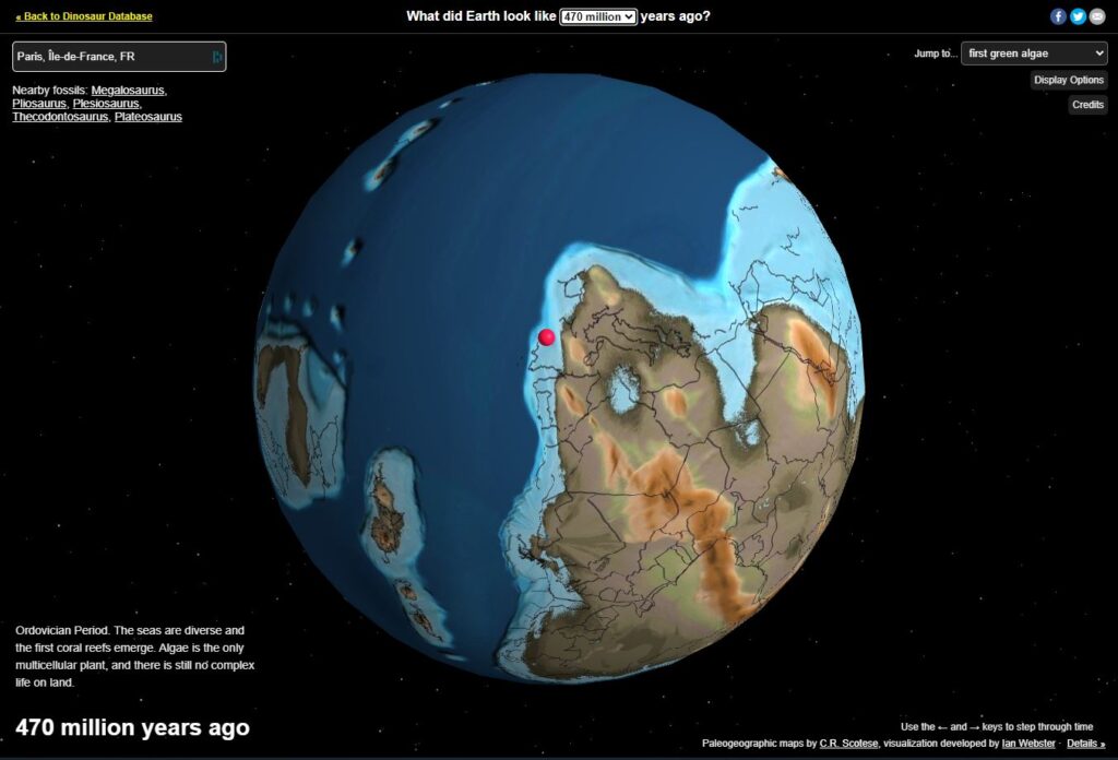 Ancient Earth : revivez l'évolution incroyable des continents avec ce globe interactif