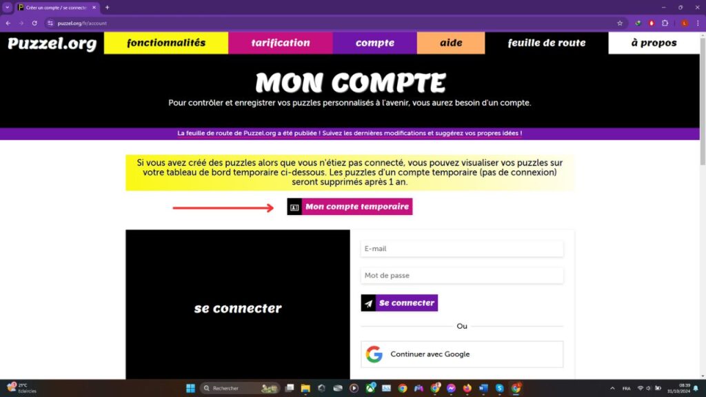 création-compte-puzzel.org