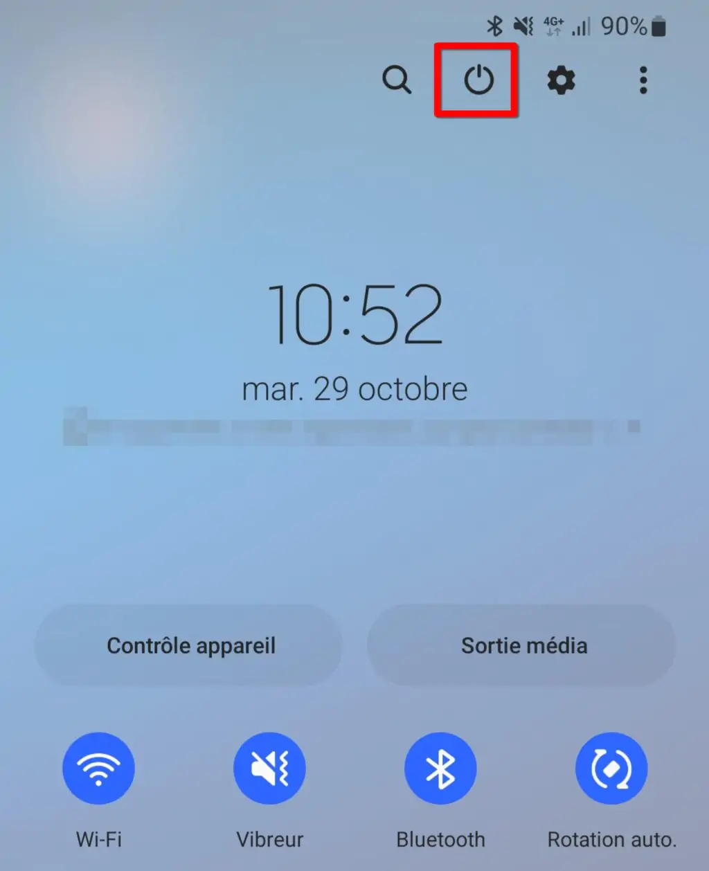 Comment redémarrer un téléphone sans le bouton power - Android