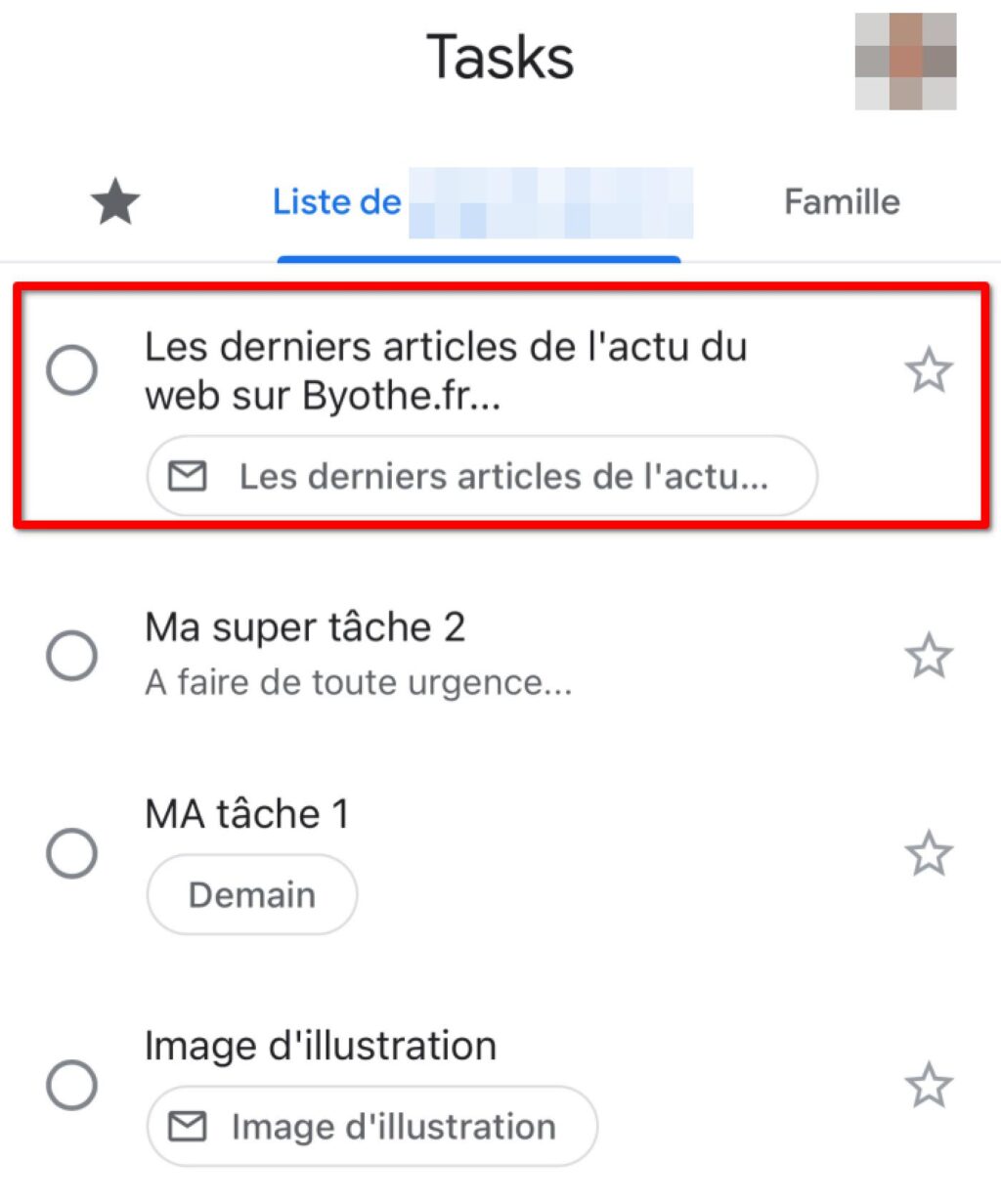 Ajouter une tâche dans Gmail mobile - Comment ajouter des emails à votre to do list dans Gmail