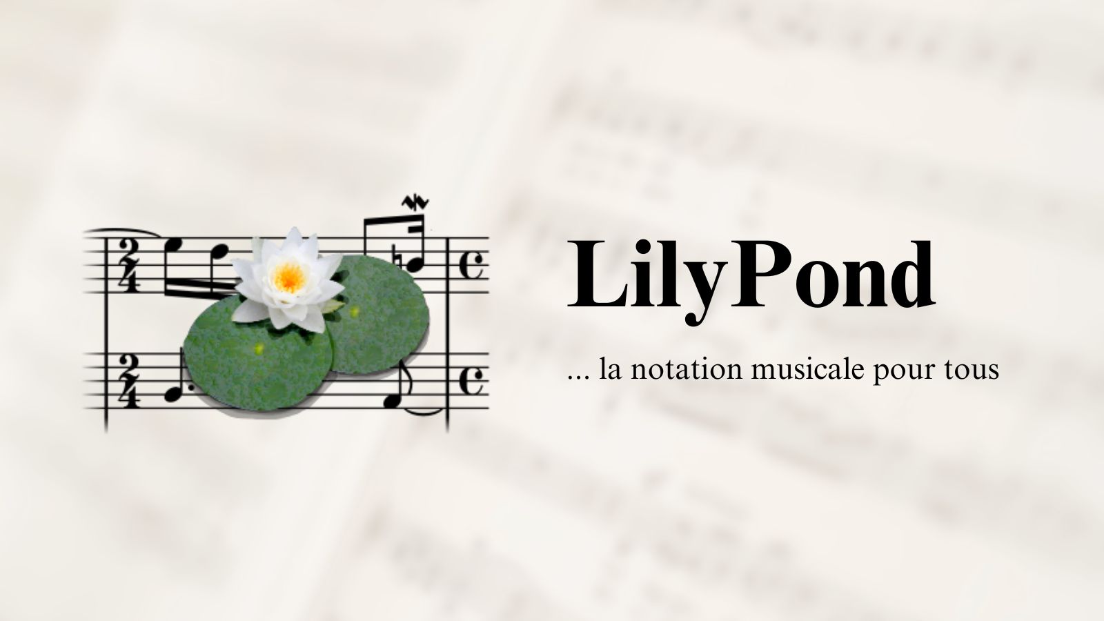 LilyPond ... la notation musicale pour tous