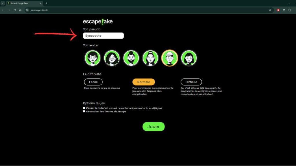 Vous avez du mal à faire le tri entre info et intox ? Essayez Escape Fake 1 Acceuil-Escape-Fake