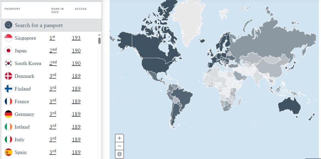 Henley Passport Index, découvrez les passeports les plus puissants du monde 1 Henley Passport Index, découvrez les passeports les plus puissants du monde
