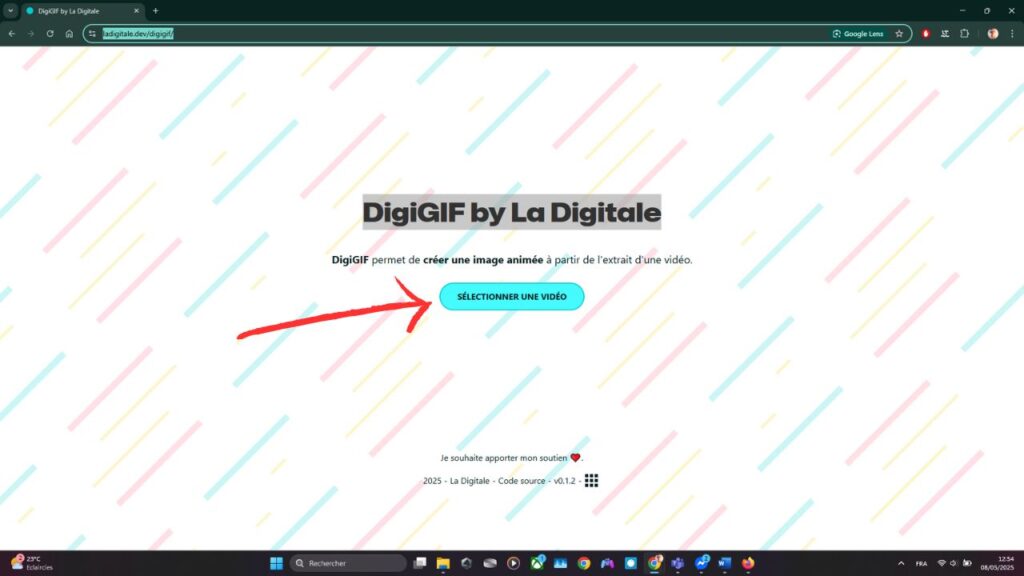 DigiGIF : transformer une vidéo en image GIF animée gratuitement ! 1 DigiGIF by La Digitale - Accueil
