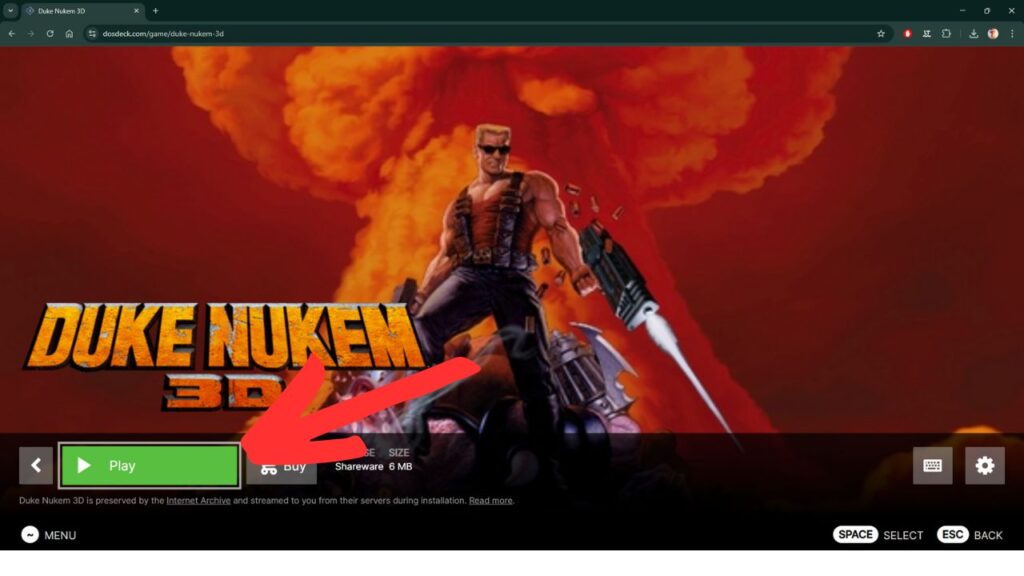 Savez-vous qu’avec Dos_deck, vous pouvez jouer à des jeux classiques comme The Ultimate Doom ? 3 Dos_deck-Duke-Nukem-install-2