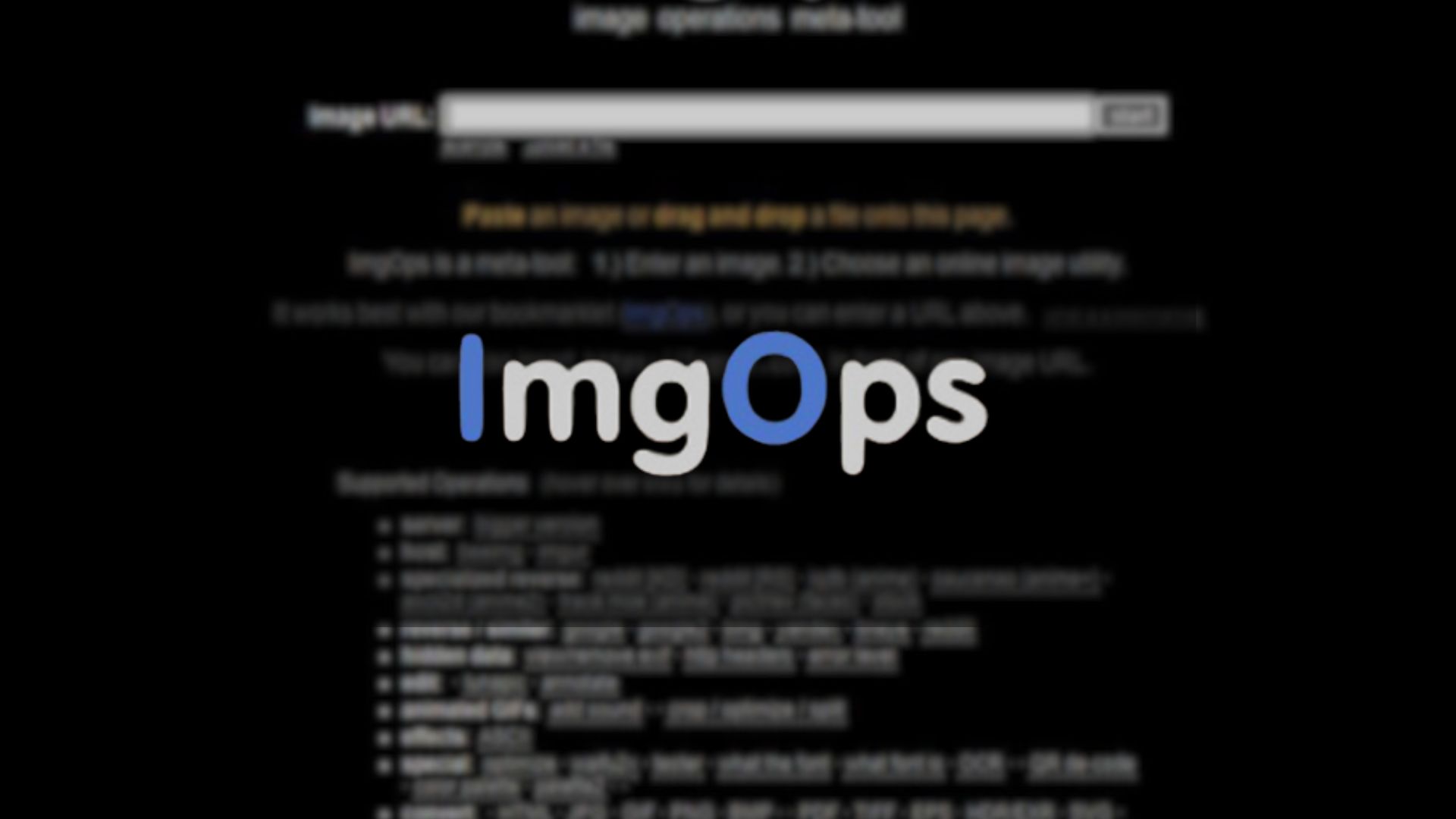 ImgOps : l'outil ultime de recherche par image inversée