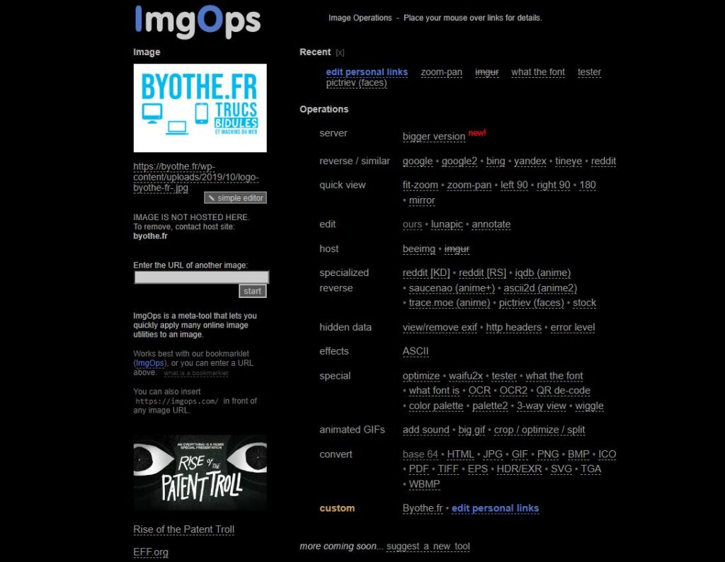 ImgOps : l'outil ultime de recherche par image inversée 2 imgops recherche par image resultat | ImgOps : l'outil ultime de recherche par image inversée