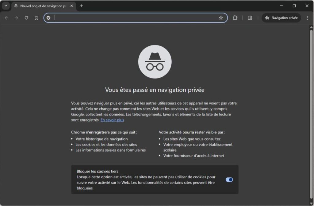 Que se passe-t-il vraiment lorsque vous activez la navigation privée ? 1 navigation privee | Que se passe-t-il vraiment lorsque vous activez la navigation privée ?