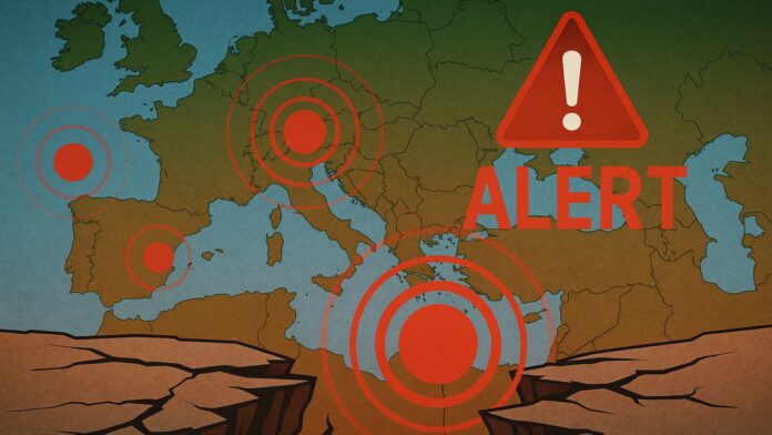 Tremblement de terre : cette carte permet de voir tous les séismes récents