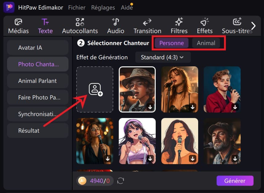 Quelle application gratuite pour faire chanter une photo avec sa voix en 2025 ? 7 hitpaw edimakor 3 | Quelle application gratuite pour faire chanter une photo avec sa voix en 2025 ?