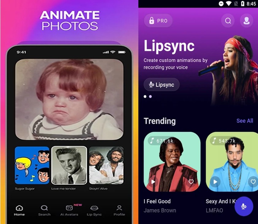 Quelle application gratuite pour faire chanter une photo avec sa voix en 2025 ? 2 Revive