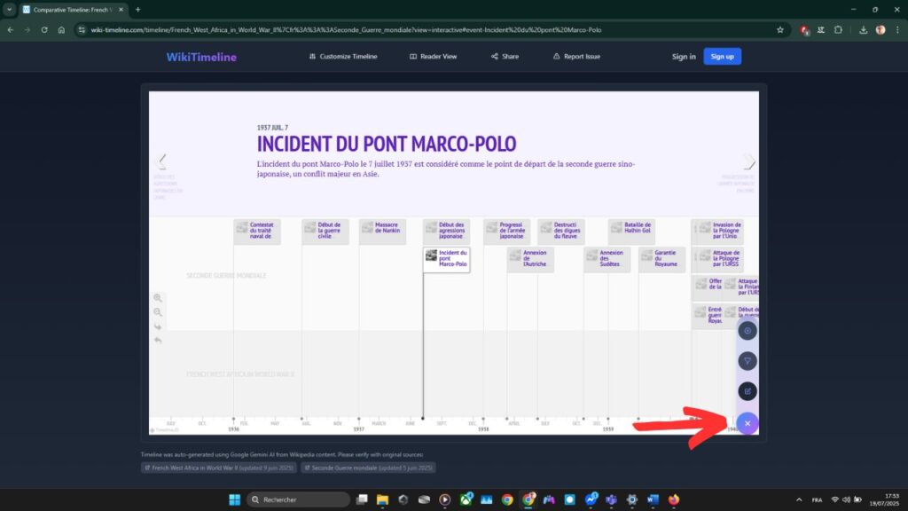 WikiTimeline-résultat-interactive-view