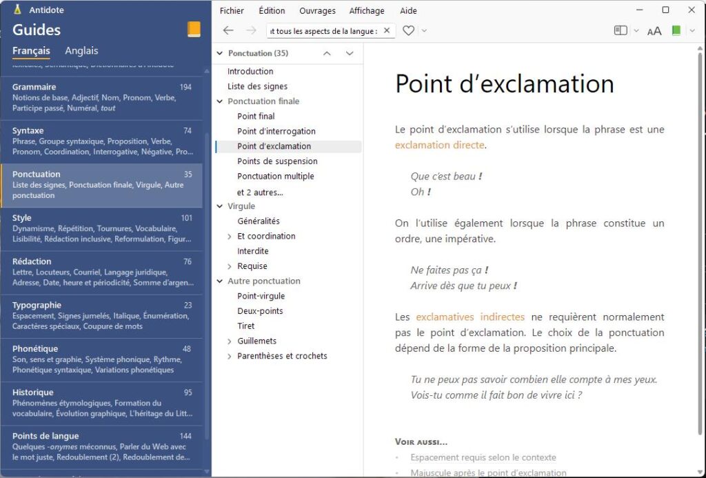 antidote 12 guides | Antidote 12 : la correction grammaticale se muscle avec l’IA