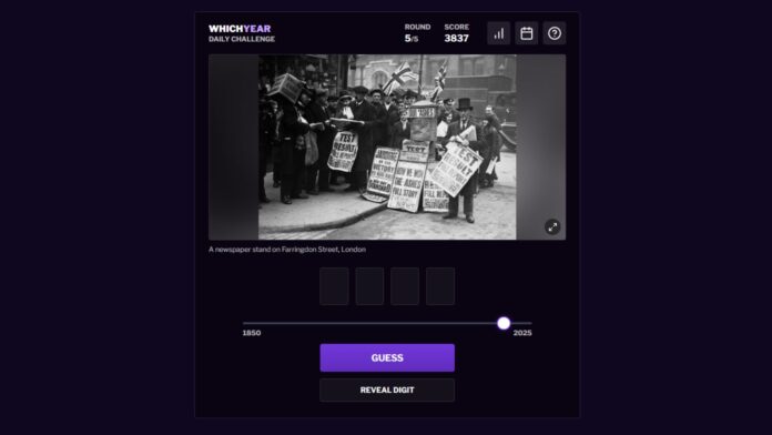 Which Year : saurez-vous dater ces photos historiques ?