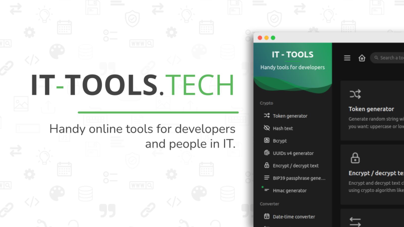 IT-TOOLS.tech outils en ligne