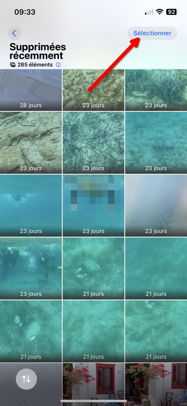 Comment récupérer des photos supprimées sur iPhone