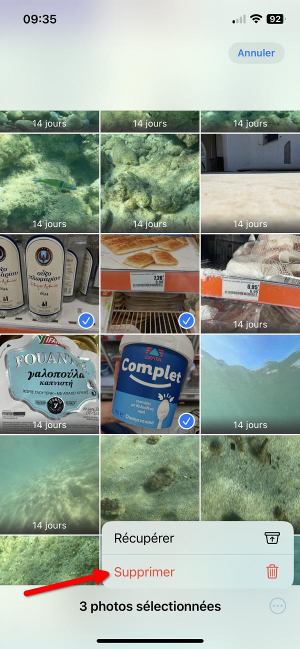 Comment récupérer des photos supprimées sur iPhone