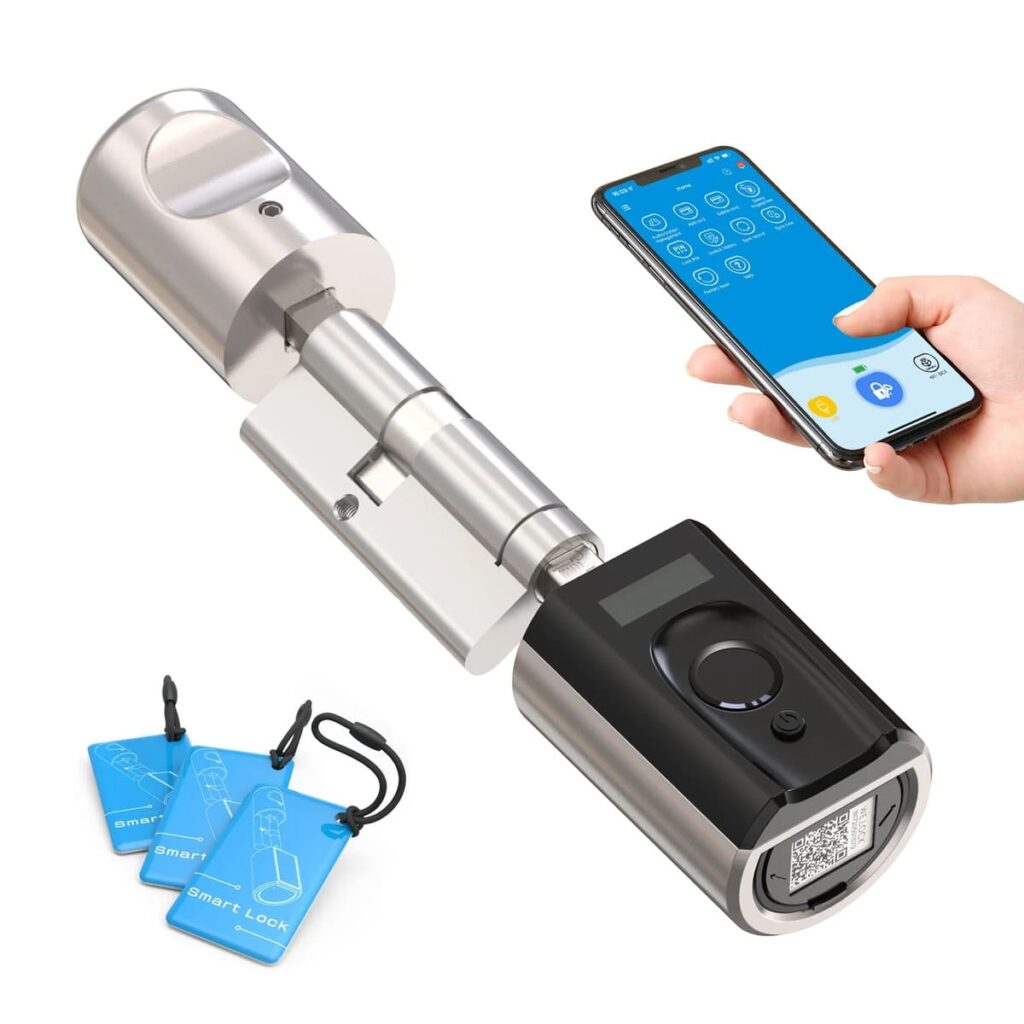 Comment la serrure connectée WELOCK Touch41 simplifie l’accès à votre maison 1 WELOCK Smart Lock Cylinder Touch41 Fingerprint Door Lock