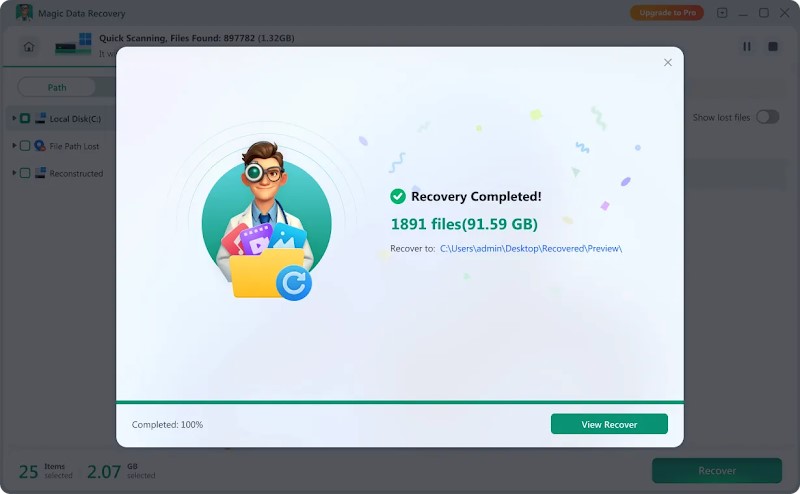 Récupérez les données perdues de votre disque dur externe avec Magic Data Recovery 5 recuperer donnees magic data recovery 6 | Récupérez les données perdues de votre disque dur externe avec Magic Data Recovery
