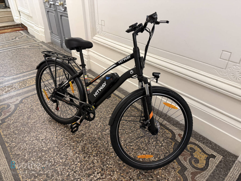 Test du vélo électrique HITWAY BK27S : un bon vélo urbain à prix très raisonnable 6 velo electrique hitway bk27s 11 | Test du vélo électrique HITWAY BK27S : un bon vélo urbain à prix très raisonnable