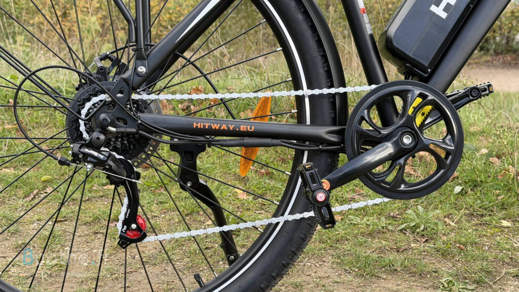 Test du vélo électrique HITWAY BK27S : un bon vélo urbain à prix très raisonnable 10 velo electrique hitway bk27s 34 | Test du vélo électrique HITWAY BK27S : un bon vélo urbain à prix très raisonnable