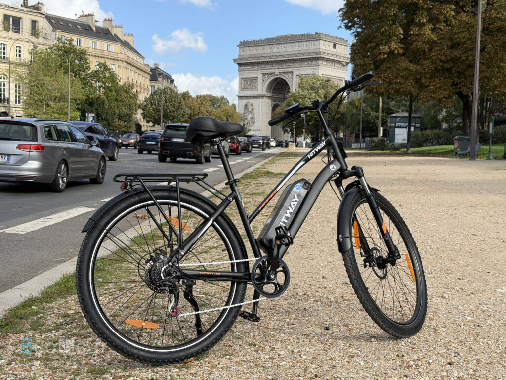 Test du vélo électrique HITWAY BK27S : un bon vélo urbain à prix très raisonnable 31 velo electrique hitway bk27s 45 | Test du vélo électrique HITWAY BK27S : un bon vélo urbain à prix très raisonnable