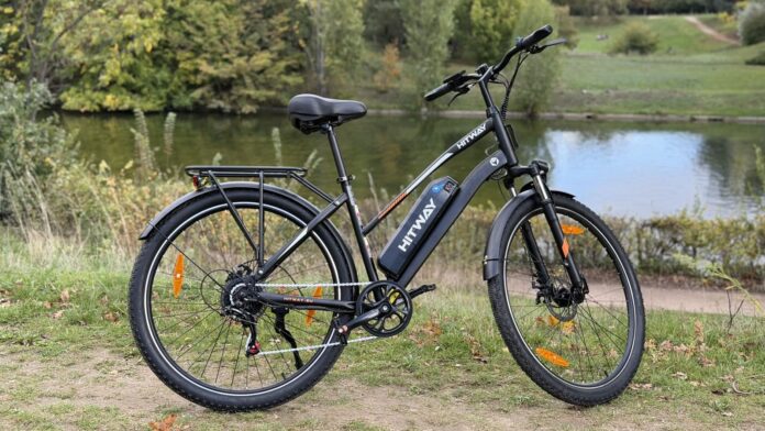 velo-electrique-hitway-bk27s-byothe Test du vélo électrique HITWAY BK27S : un bon vélo urbain à prix très raisonnable