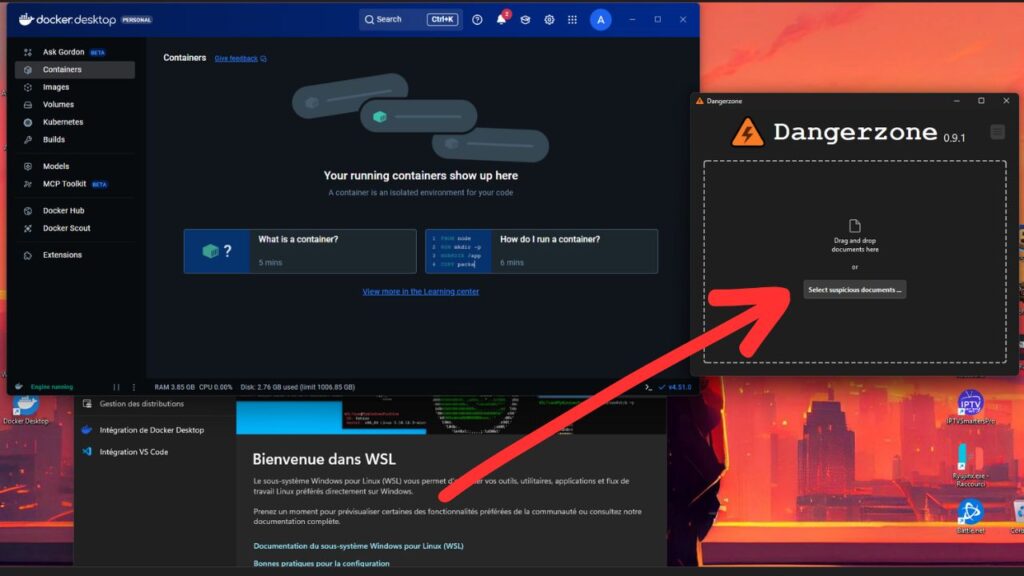 Dangerzone : le site qui transforme vos fichiers risqués en PDF sûrs 3 Dangerzone-drag-and-drop