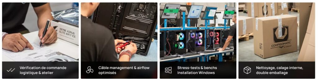etapes montage pro topachat | Montage PC TopAchat : confiez l’assemblage à des professionnels pour un PC fiable et garanti