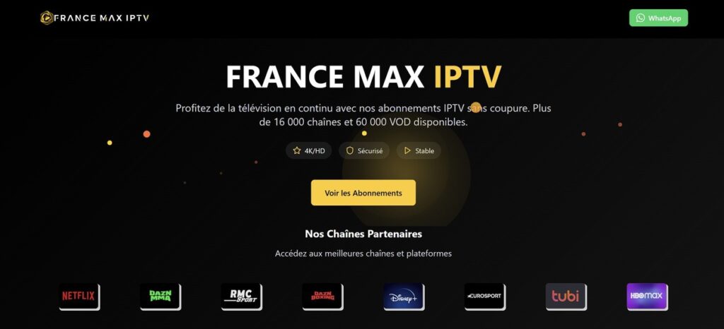 france max iptv | Meilleur IPTV France : Top 8 prestataires IPTV