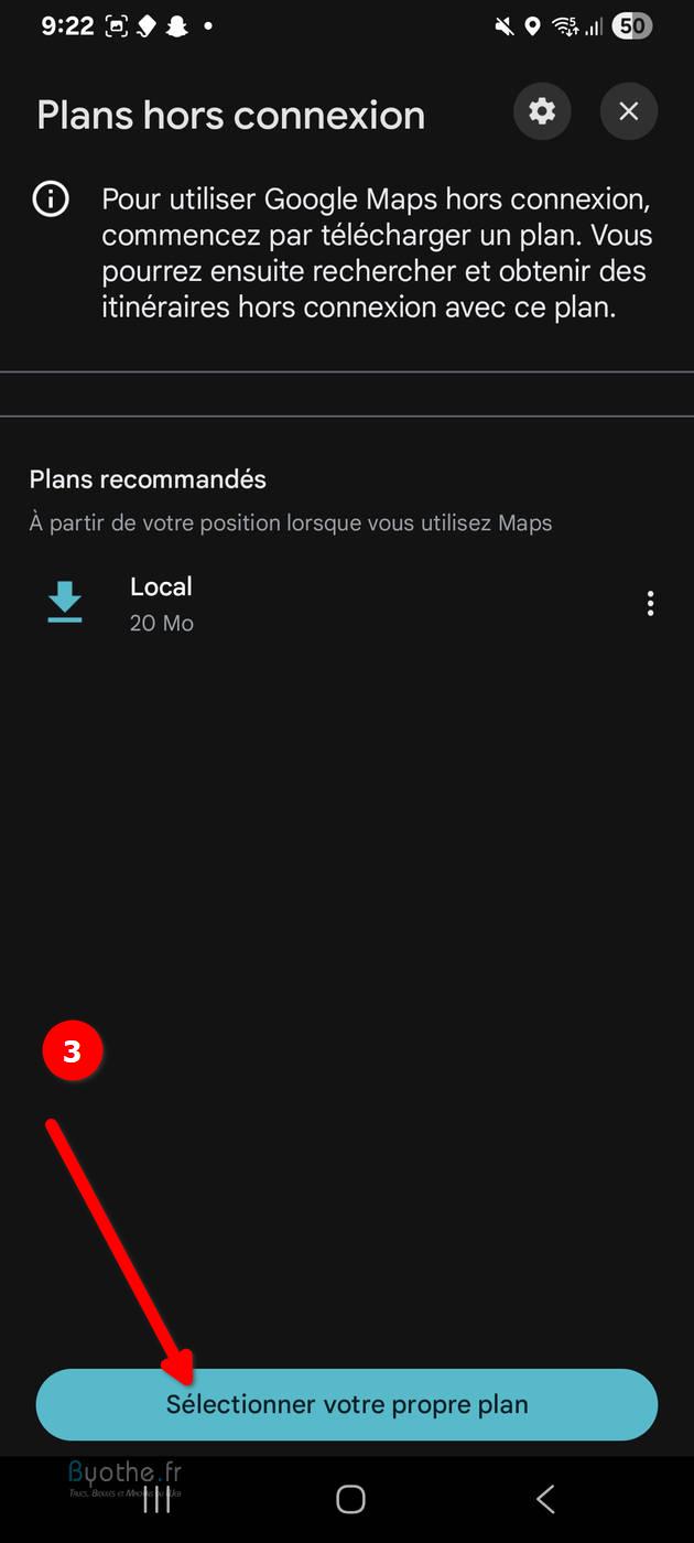 google maps hors connexion android 3 | Utiliser Google Maps sans connexion Internet : mode d’emploi complet