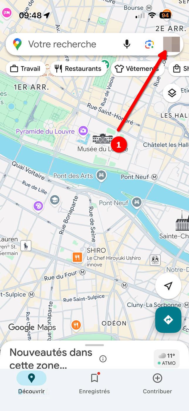 google maps hors connexion iphone 1 | Utiliser Google Maps sans connexion Internet : mode d’emploi complet