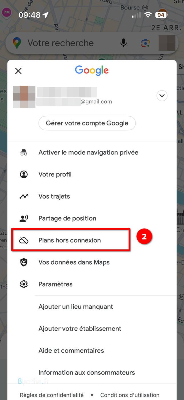google maps hors connexion iphone 2 | Utiliser Google Maps sans connexion Internet : mode d’emploi complet