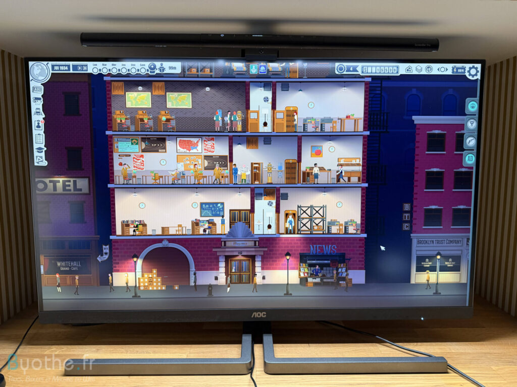 ecran aoc u32u3cv 27 | Test AOC U32U3CV : un écran pour voir (beaucoup) plus grand tout en se simplifiant la vie