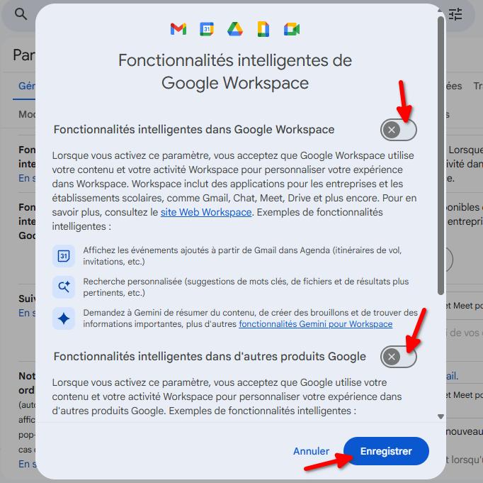 Google utiliserait vos emails Gmail pour entraîner son IA : voici comment vous en assurer (et désactiver au besoin) 3 gmail ia 3 | Google utiliserait vos emails Gmail pour entraîner son IA : voici comment vous en assurer (et désactiver au besoin)