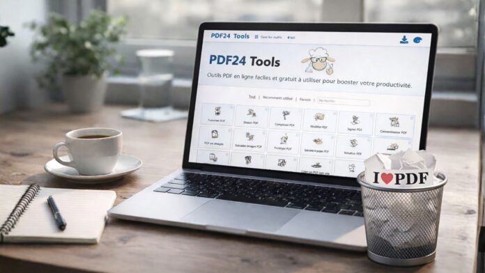 PDF24 : la boite à outils PDF en ligne qui remplace iLovePDF