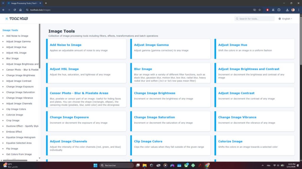 Toolhub.club : la boîte à outils web tout-en-un avec plus de 120 outils en ligne gratuits 2 ToolHub.club image