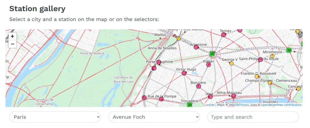 plans 3d metro choisir station | Plans 3D métro : explorez les stations de 80 réseaux du monde entier