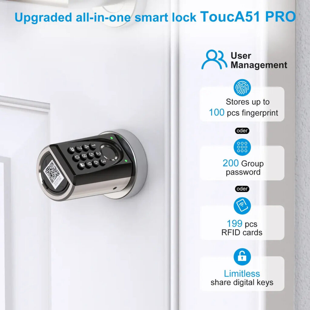 welock smart lock touca51 pro ou | Test de la WELOCK Smart Lock ToucA51 Pro : les clés sont devenues obsolètes