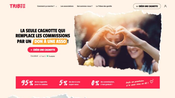 Tribee Cagnotte en ligne gratuite