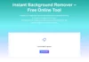 Instant Background Remover permet de retirer gratuitement le fond d’une photo Instant Background Remover permet de retirer gratuitement le fond d'une photo