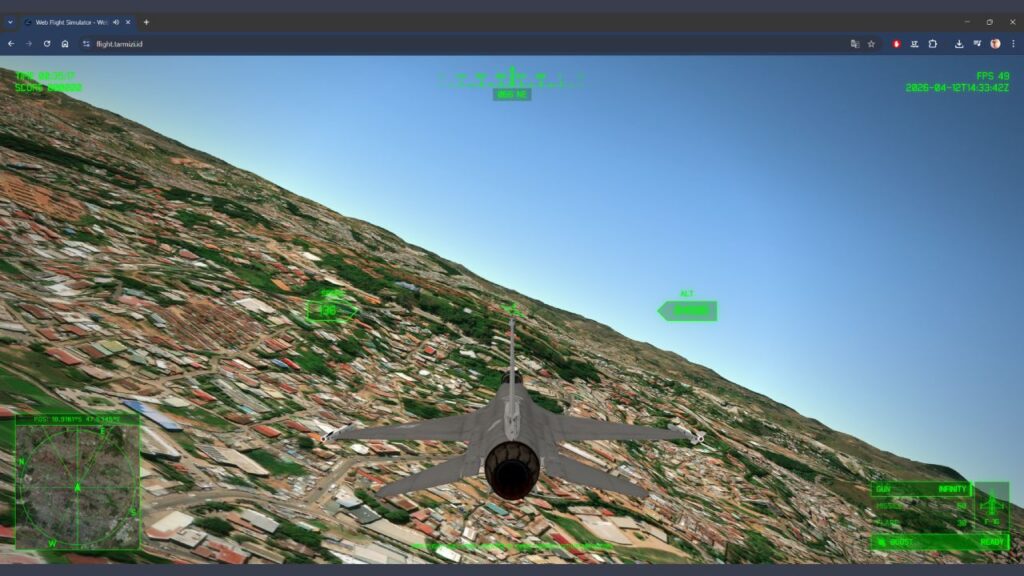 Web-Flight-Simlulator-jeu-libre-F-16