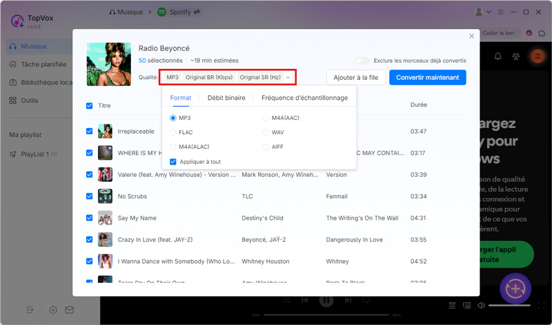topvox 3 | Comment convertir la musique Spotify en MP3 facilement avec 2 méthodes efficaces en 2026