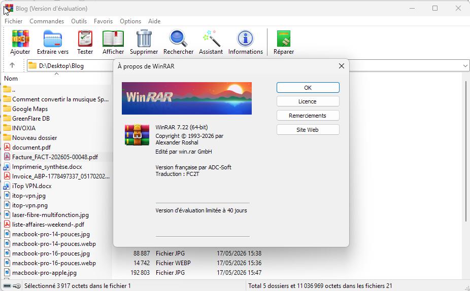 Pourquoi un simple pop-up de WinRAR est devenu légendaire en trente ans ? 2 winrar license 40 jours | Pourquoi un simple pop-up de WinRAR est devenu légendaire en trente ans ?