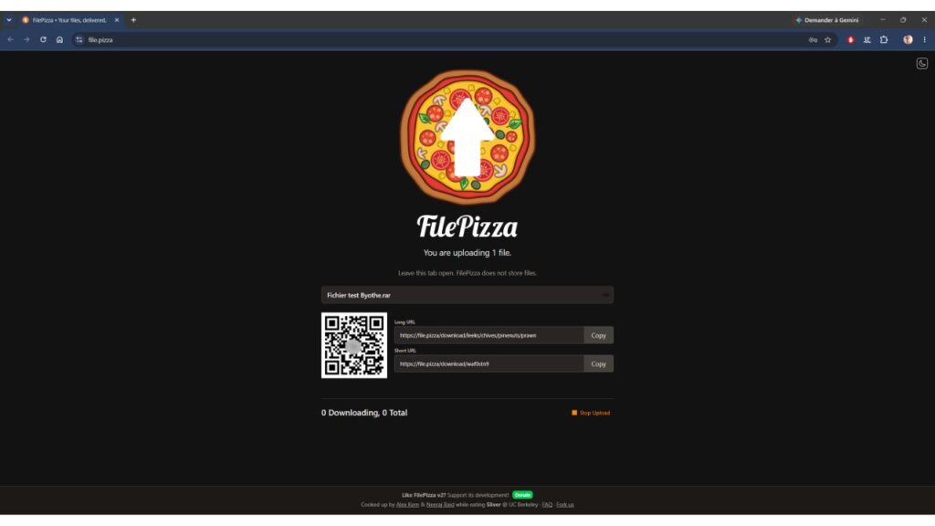 FilePizza-transfert-fichier