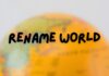 Rename World : la carte collaborative pour renommer la Terre entière Rename World site web
