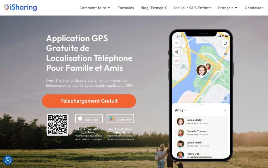 application suivi enfants isharing | Top applications pour suivre les déplacements des enfants en 2026