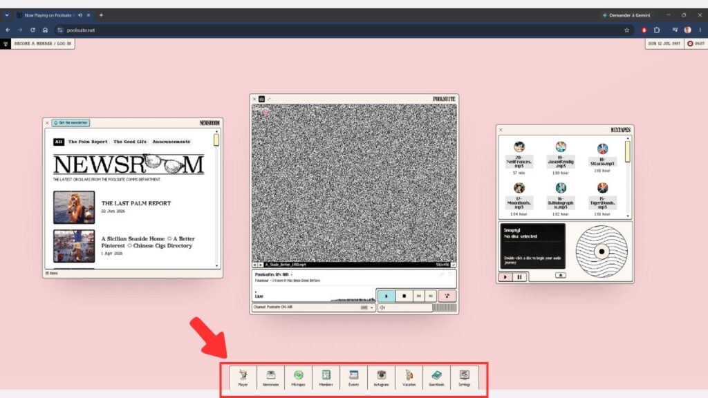 poolsuite.net radio outils