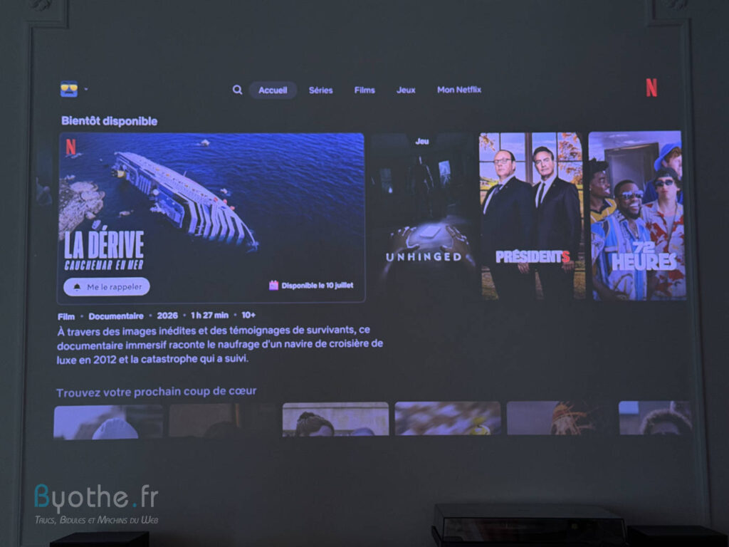Test du XGIMI Elfin Flip 4K : un projecteur 4K portable qui n’a rien à envier aux modèles de salon 18 Vidéoprojecteur XGIMI Elfin Flip 4K