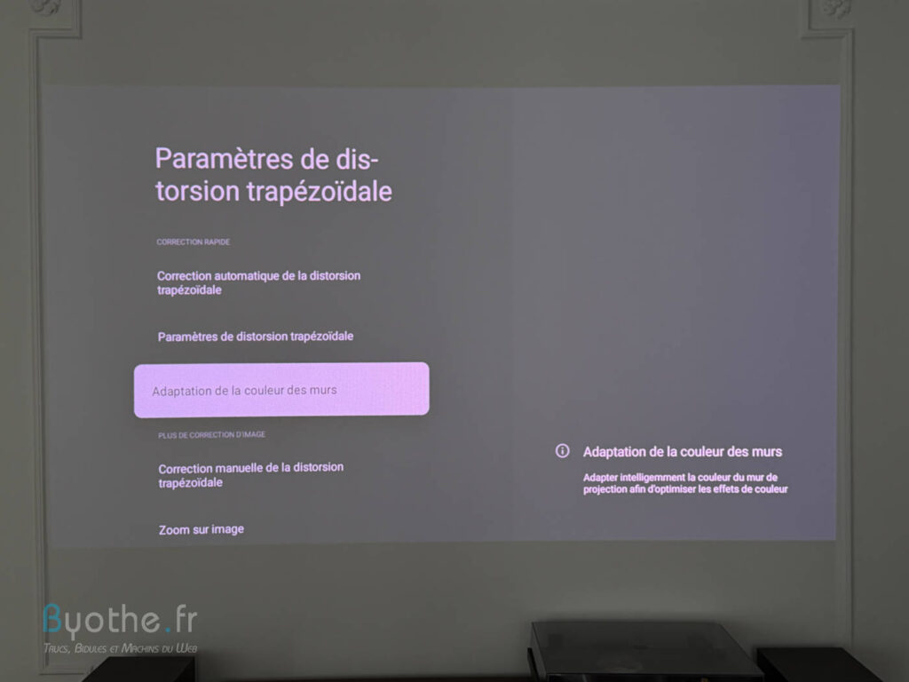 Test du XGIMI Elfin Flip 4K : un projecteur 4K portable qui n’a rien à envier aux modèles de salon 12 Vidéoprojecteur XGIMI Elfin Flip 4K
